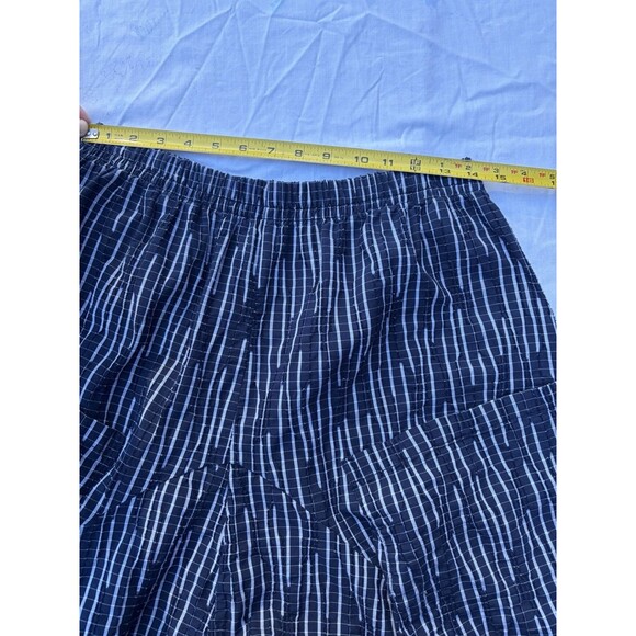 DRESS TO KILL by Jane Mohr Wide-Leg Harem Pants, Navy/Gray Striped, Size 1 - Picture 11 of 16